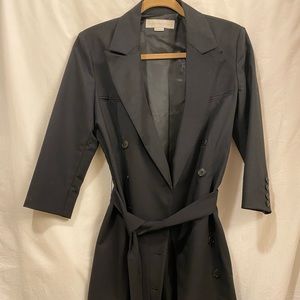 Stella McCartney black trench 3/4 sleeves